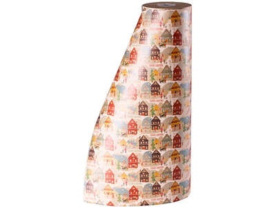 Gavepapir, Julemotiv, Kraft, 57 cm, 170 m