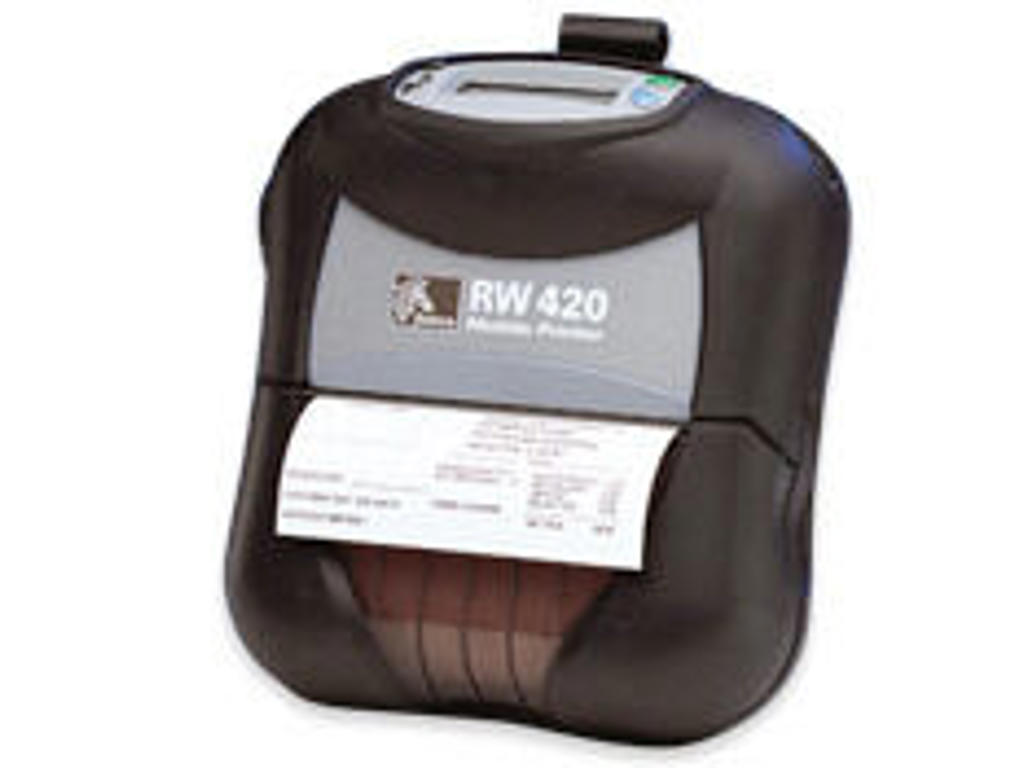 Zebra RW 420 etiketprinter Direkte termisk 203 x 203 dpi 76 mm/sek. Ledningsført