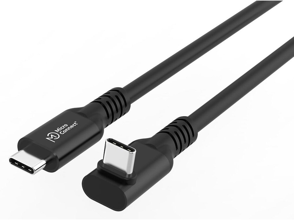 Microconnect MC-USB3.2CC05-FA USB-kabel USB 3.2 Gen 2x2 0,5 m USB C Sort
