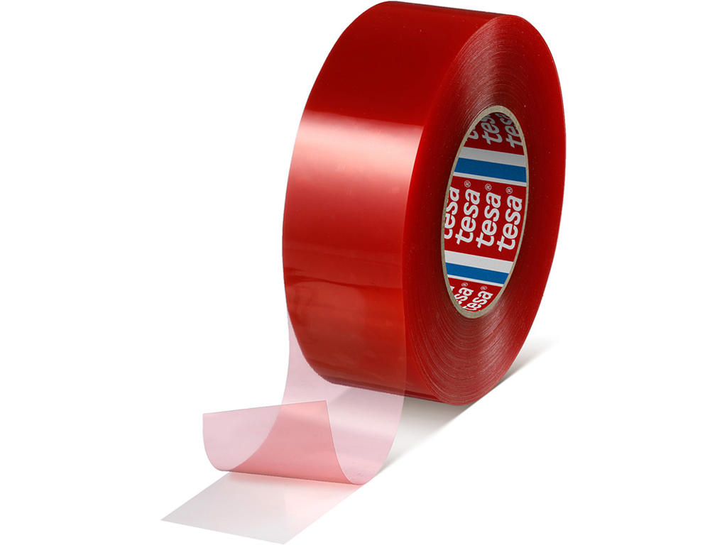 Tape - dobbeltklæbende, Montering, 50mm x 50m, 1 rulle, Tesa 4965