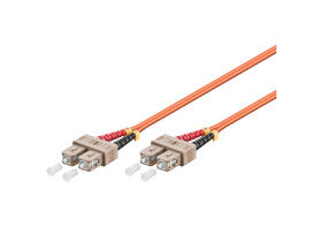 Microconnect FIB222001-2 InfiniBand og fiberoptisk kabel 1 m SC Orange