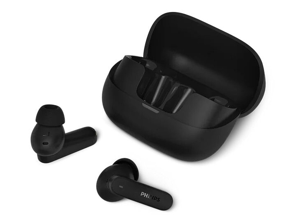 Philips TAT3000BK/00 hovedtelefoner/headset True Wireless Stereo (TWS) I ørerne Opkald/musik USB Type-C Bluetooth Sort