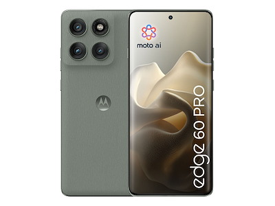 Motorola edge 60 pro 16,9 cm (6.67") Dual SIM Android 15 5G USB Type-C 12 GB 512 GB 6000 mAh Grå