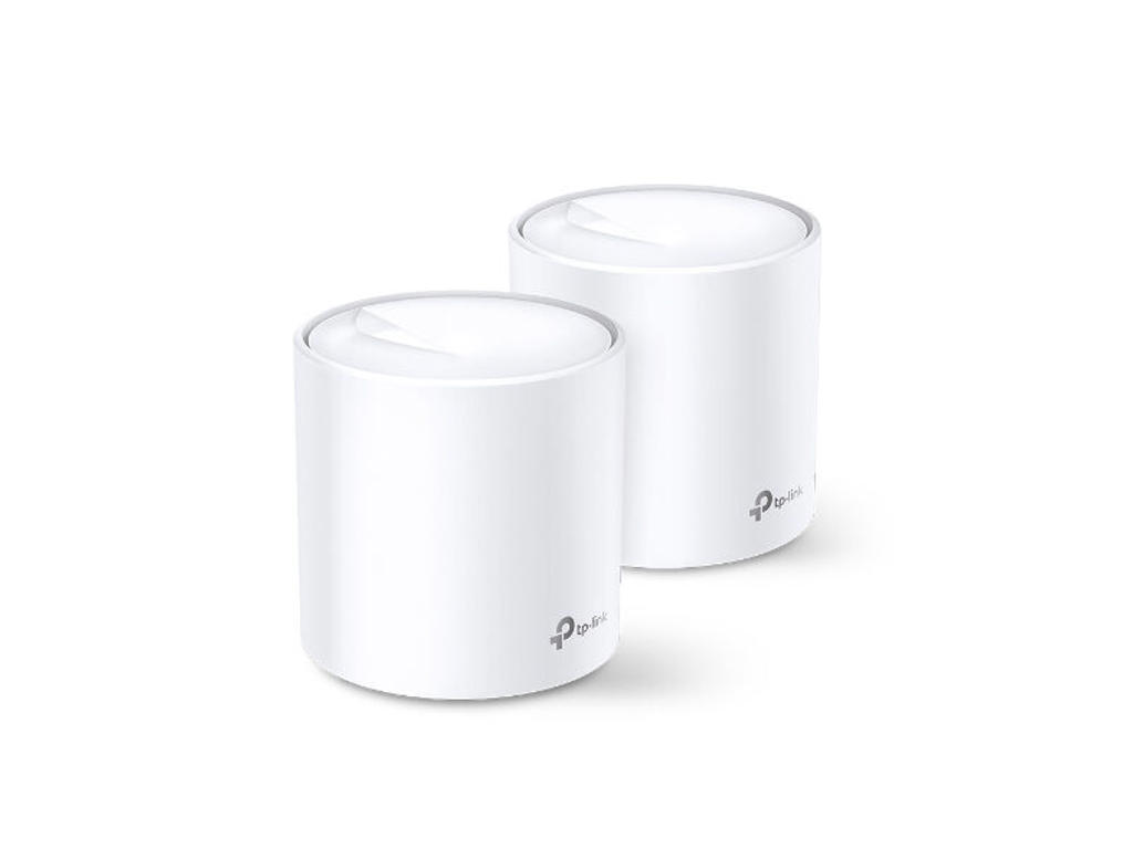 TP-Link Deco X20 (2-pack) Dual-band (2,4 GHz / 5 GHz) Wi-Fi 5 (802.11ac) Hvid Intern