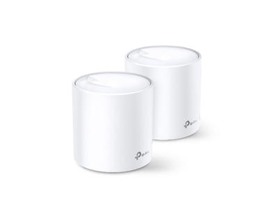 TP-Link Deco X20 (2-pack) Dual-band (2,4 GHz / 5 GHz) Wi-Fi 5 (802.11ac) Hvid Intern