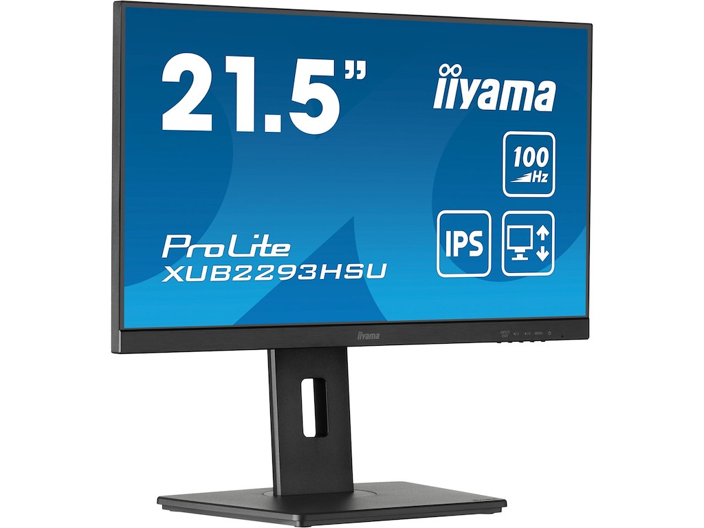 iiyama ProLite XUB2293HSU-B7 computerskærm 54,6 cm (21.5") 1920 x 1080 pixel Fuld HD LED Sort