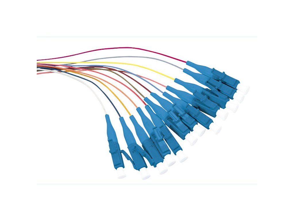 LogiLink FL0LC02 InfiniBand og fiberoptisk kabel 2 m 12x LC Flerfarvet