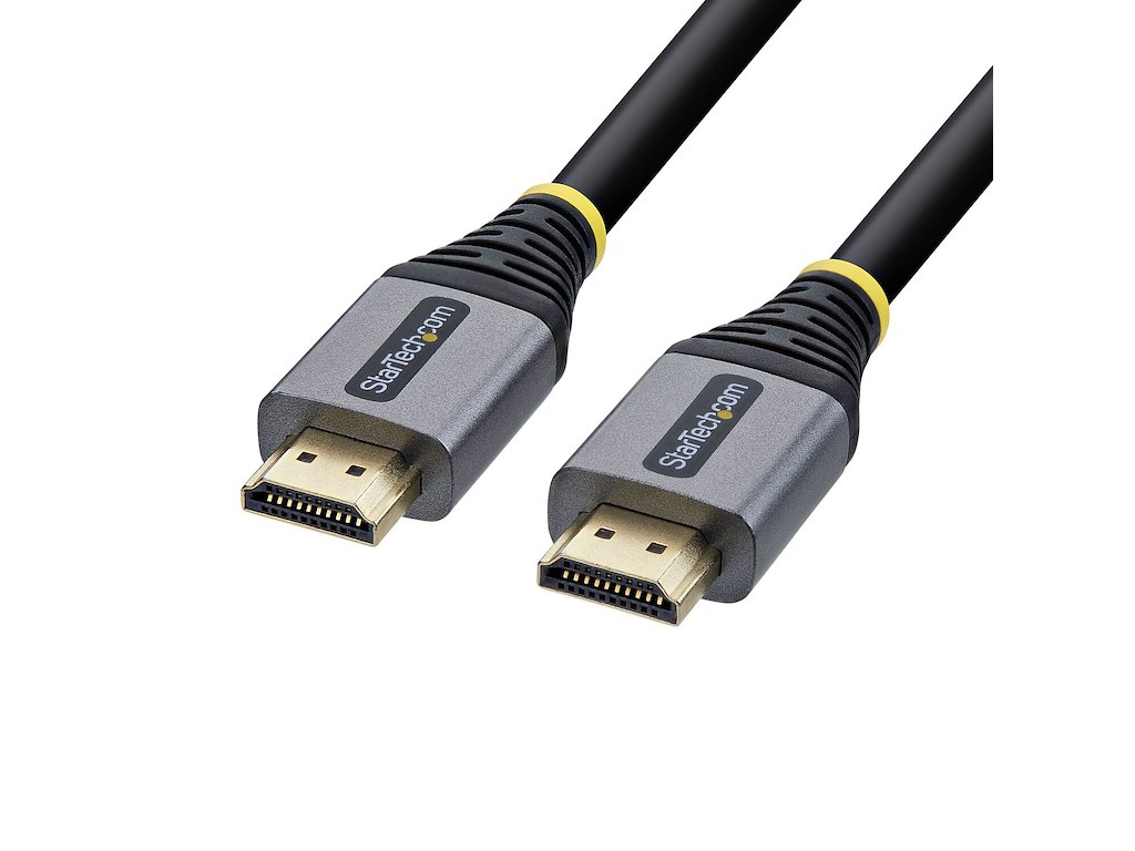 StarTech.com HDMMV25F HDMI-kabel 7,6 m HDMI Type A (Standard) Sort, Sølv