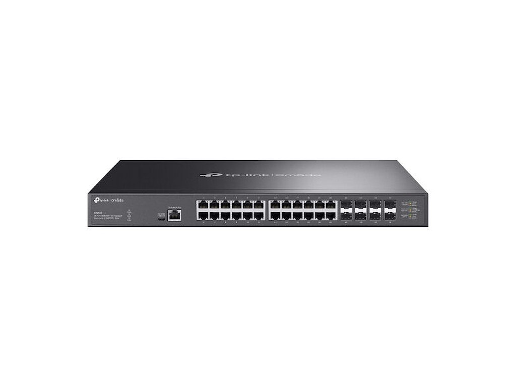 TP-Link Omada 24-Port 10GBASE-T L2+ Managed Switch with 8 10GE SFP+ Slots