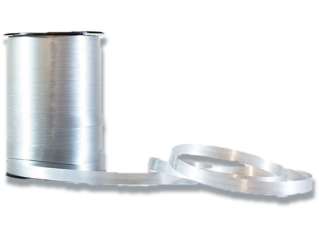 Gavebånd, PP, 10mm x 250m, Grå, Roliba Poly Glat 