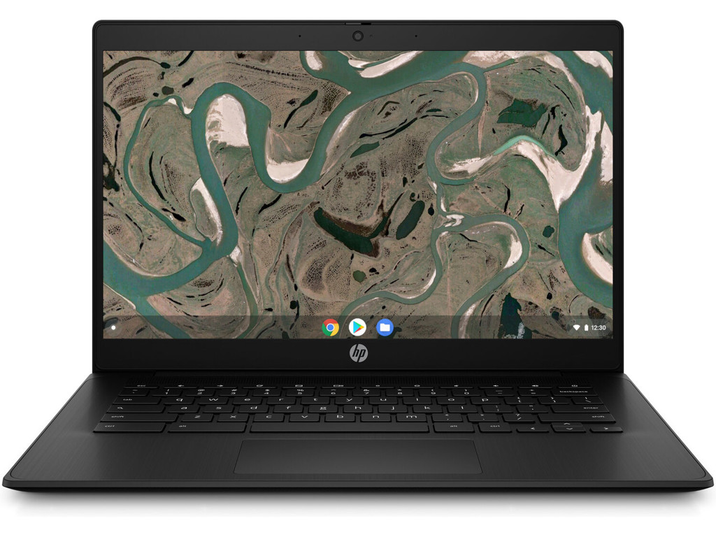 HP Chromebook 14 G7 Intel® Celeron® N5100 35,6 cm (14") Fuld HD 8 GB LPDDR4x-SDRAM 64 GB eMMC Wi-Fi 6 (802.11ax) ChromeOS Sort