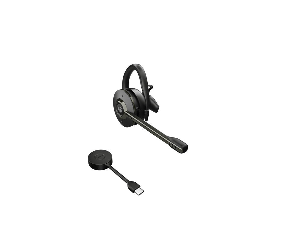 Jabra Engage 55 Headset Trådløs I ørerne Kontor/Callcenter Bluetooth Sort