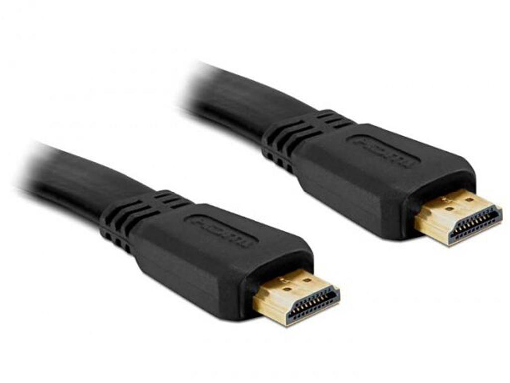 DeLOCK 82669 HDMI-kabel 1 m HDMI Type A (Standard) Sort
