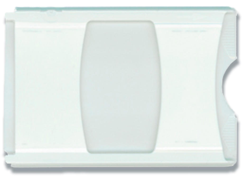 ID kortholder, Til 1 kort, Uden fastgørelse, Vandret, 1 stk, 