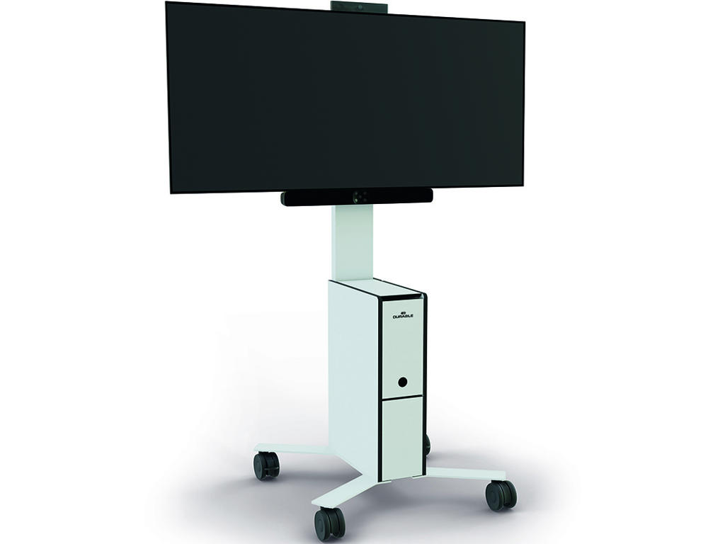 TV stativ med hjul, Durable Coworksation®
