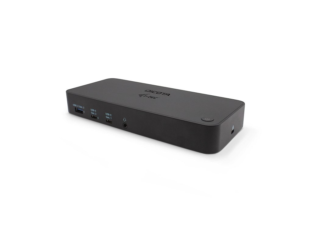 DICOTA D31951-UK dockingstation Ledningsført USB Type-C Sort