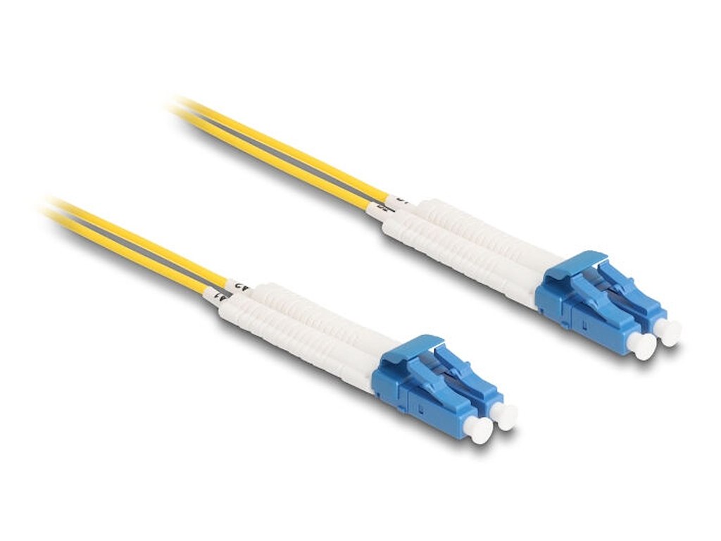 DeLOCK 88070 InfiniBand og fiberoptisk kabel 1 m LC Gul