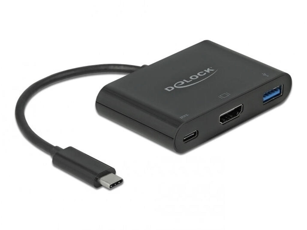 DeLOCK 64091 dockingstation USB 3.2 Gen 1 (3.1 Gen 1) Type-C Sort