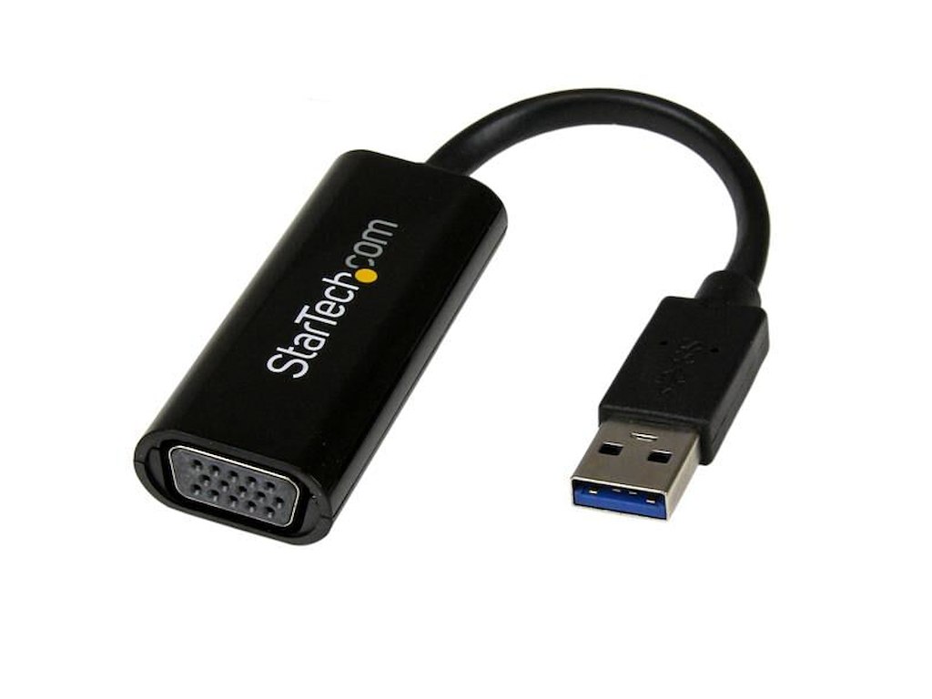 StarTech.com USB32VGAES USB grafisk adapter 1920 x 1200 pixel Sort