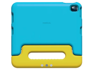 Nokia T10 Kids 20,3 cm (8") Cover Blå, Gul