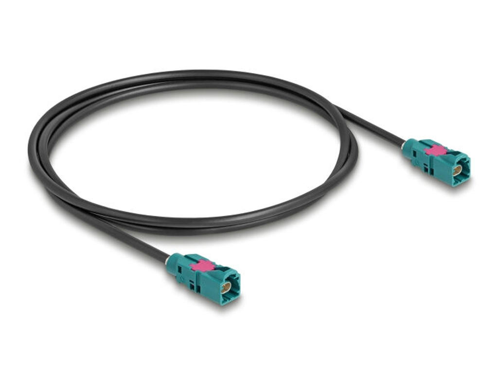 DeLOCK 90330 koaxial kabel 1 m HDMTD Z Sort