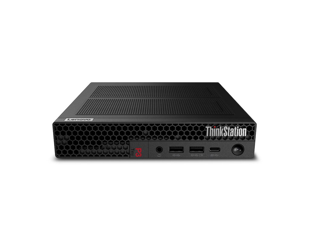 Lenovo ThinkStation P3 Tiny Gen 2 Intel Core Ultra 7 265 32 GB DDR5-SDRAM 512 GB SSD NVIDIA T1000 Windows 11 Pro Workstation Sort