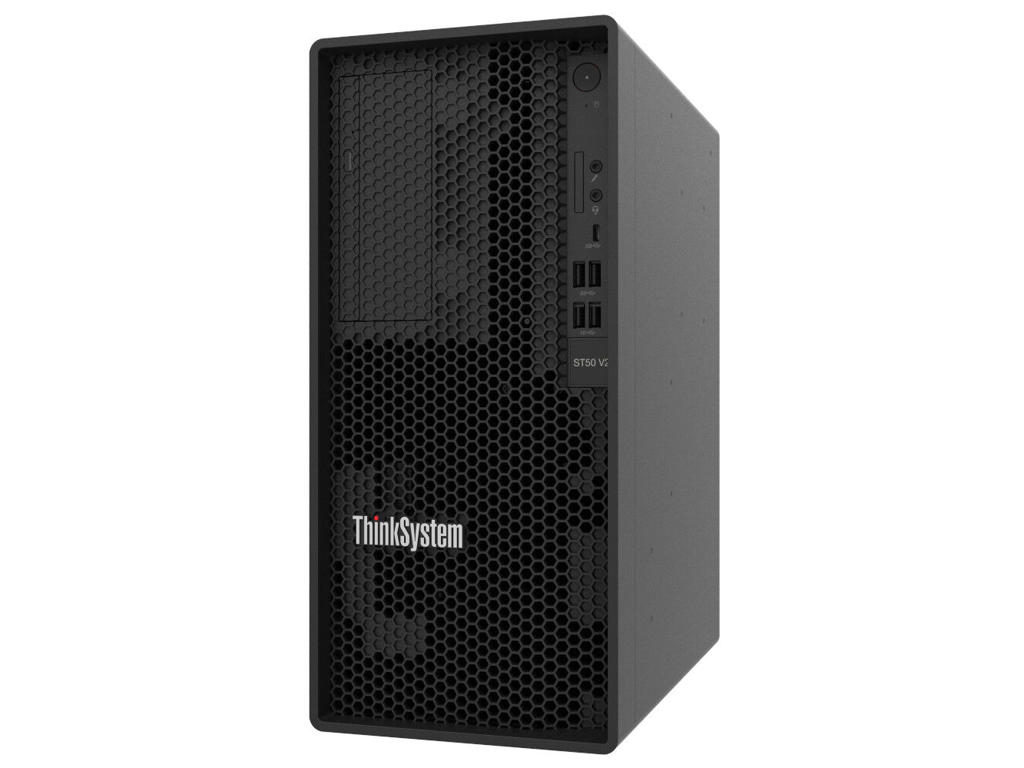 Lenovo ThinkSystem ST50 V2 server 4 TB Tower Intel Xeon E E-2324G 3,1 GHz 8 GB DDR4-SDRAM 500 W