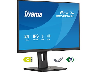 iiyama ProLite XB2495WSU-B1 computerskærm 61,2 cm (24.1") 1920 x 1200 pixel Sort
