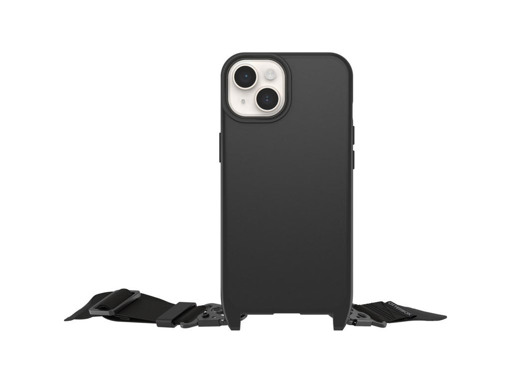 OtterBox React Necklace Magsafe mobiltelefon etui 15,5 cm (6.1") Cover Sort