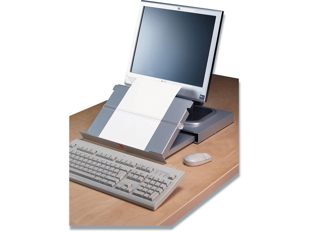 Konceptholder Twin Line Base 1 sølv 7600