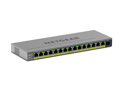 NETGEAR GS116EP Administreret L2/L3 Gigabit Ethernet (10/100/1000) Strøm over Ethernet (PoE) Grå