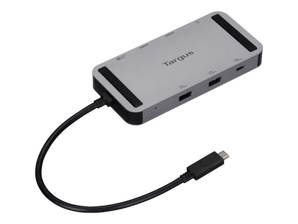 Targus DOCK429GL dockingstation Ledningsført USB4 Sølv