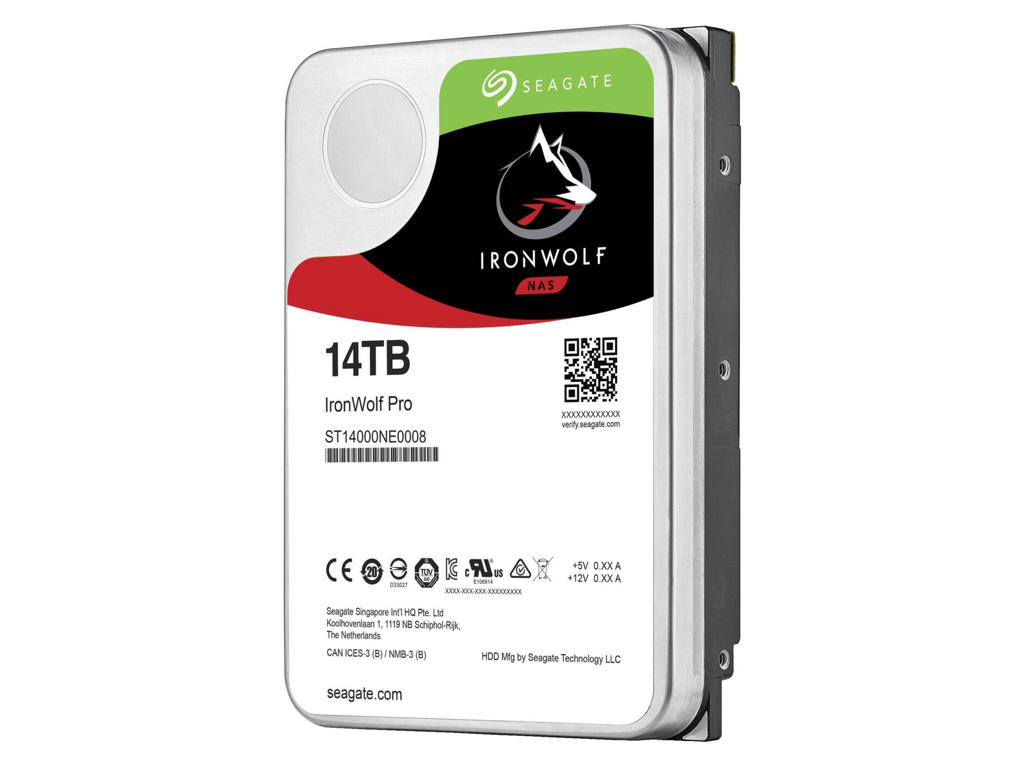Seagate IronWolf Pro ST14000NEA008 harddisk 14 TB 7200 rpm 256 MB 3.5" Serial ATA III