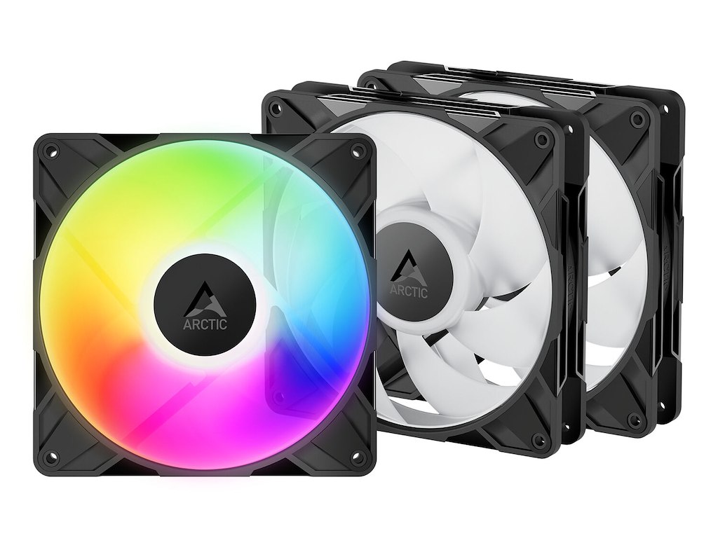 ARCTIC P14 Pro A-RGB Computerkabinet Ventilator 14 cm Sort 3 stk