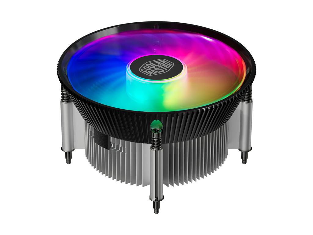 Cooler Master I70C for LGA 1700 Processor Luftkøler 12 cm Aluminium, Sort