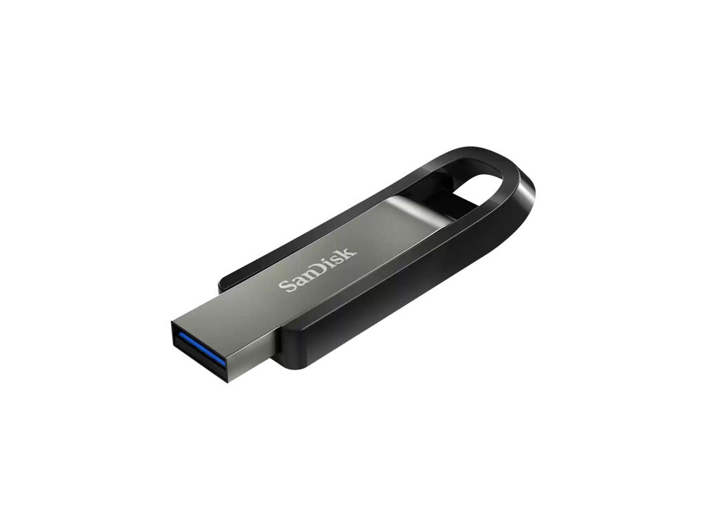 SanDisk Extreme Go USB flash drive 64 GB USB Type-A 3.2 Gen 1 (3.1 Gen 1) Stainless steel