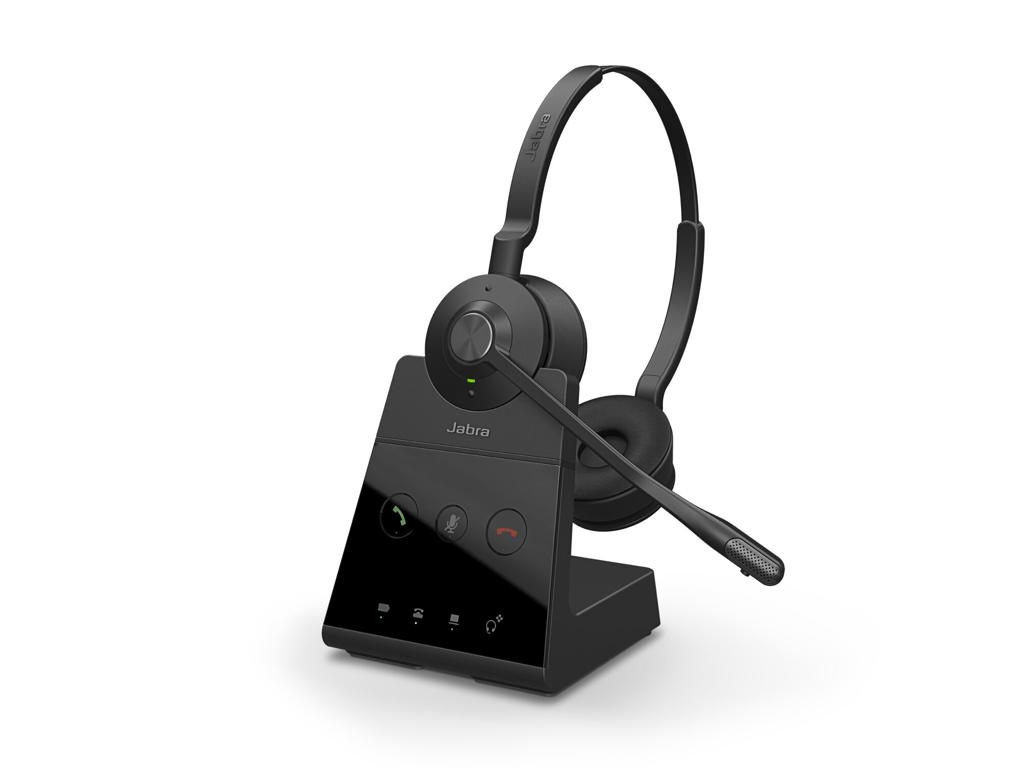 Jabra Engage 65 Headset Trådløs Kontor/Callcenter Bluetooth Sort