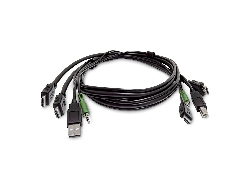 StarTech.com SK2HDMMKVM10-TAA KVM-kabel Sort 3 m