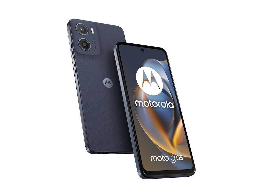 Motorola moto g05 16,9 cm (6.67") Dual SIM Android 15 4G USB Type-C 4 GB 128 GB 5200 mAh Blå