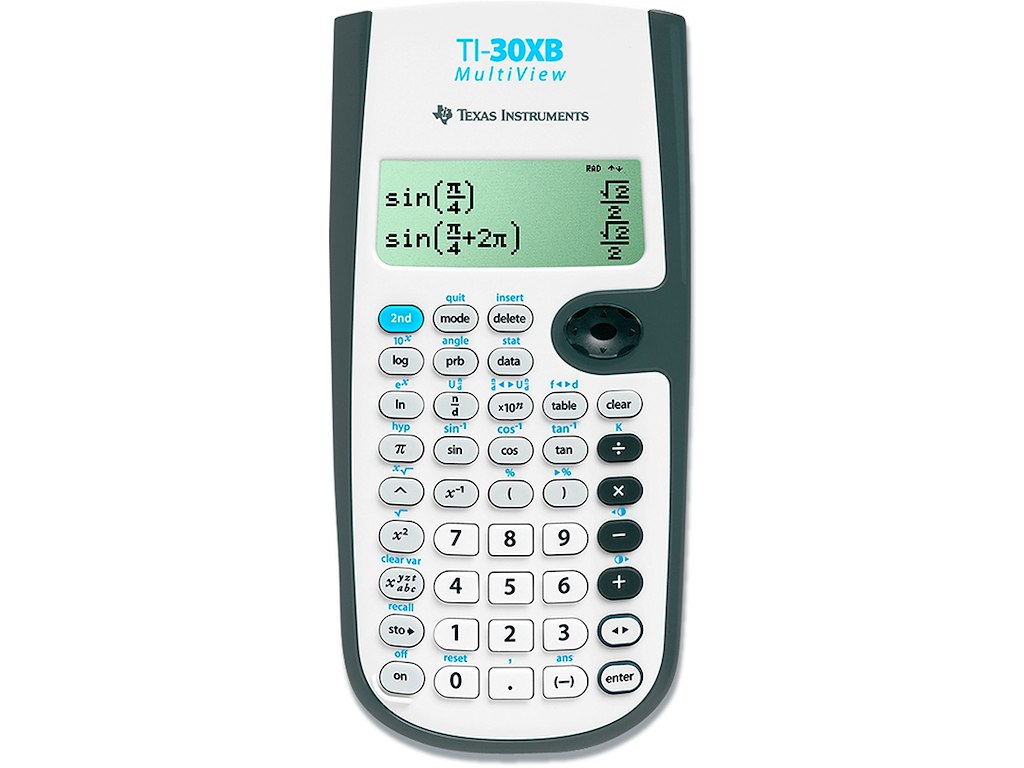 Regnemaskine, Matematik, Multi-line, Texas Instruments TI-30XB MultiView