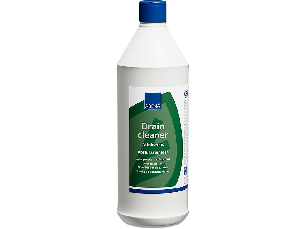 Afløbsrens, Uden farve, Uden parfume, 1 liter, Abena