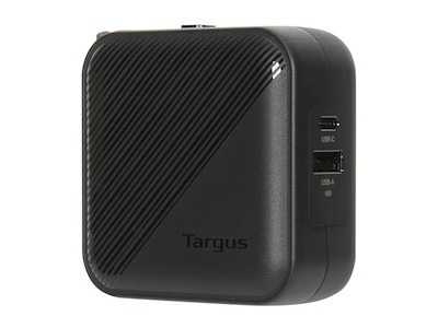 Targus APA803GL oplader til mobil enhed Universel Sort Vekselstrøm Hurtig opladning Indendørs
