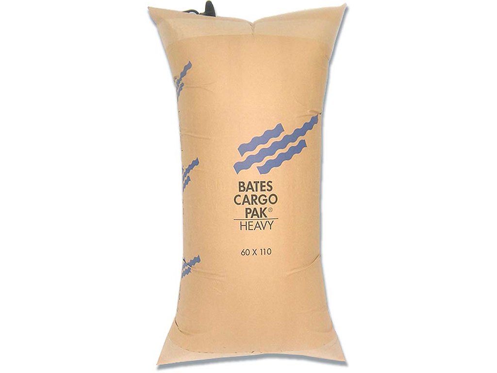 Luftpudesæk, 1000x2200 mm, 3 lag, Papir og PE, Dunnage bag, Bates Cargo Pak Heavy