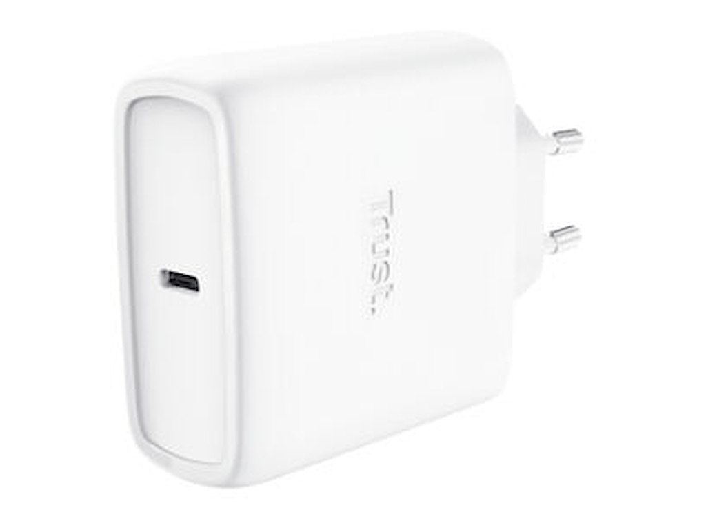 Trust Maxo 65W Laptop, Smartphone, Tablet Hvid Vekselstrøm Hurtig opladning Indendørs