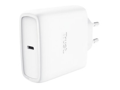 Trust Maxo 65W Laptop, Smartphone, Tablet Hvid Vekselstrøm Hurtig opladning Indendørs