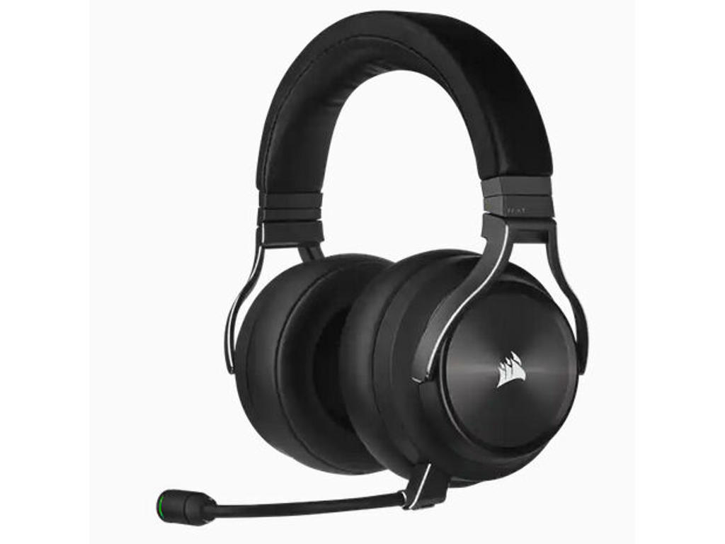 Corsair VIRTUOSO RGB Wireless XT Headset Kabel & trådløs Bluetooth Sort