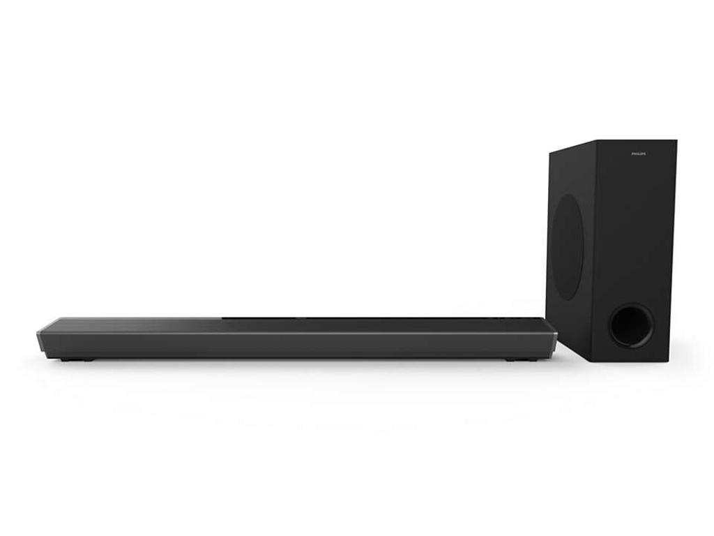 Philips TAB8805/10 SoundBar højttaler Sort 3.1 kanaler 300 W
