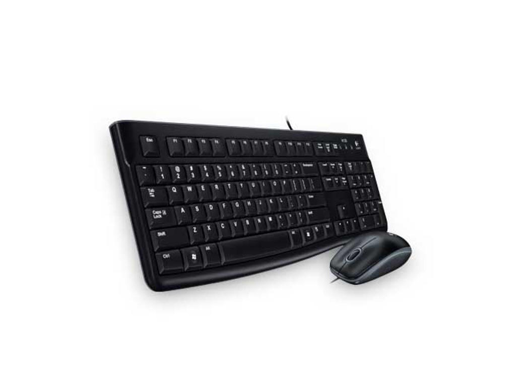 Logitech tastatur og mus MK120