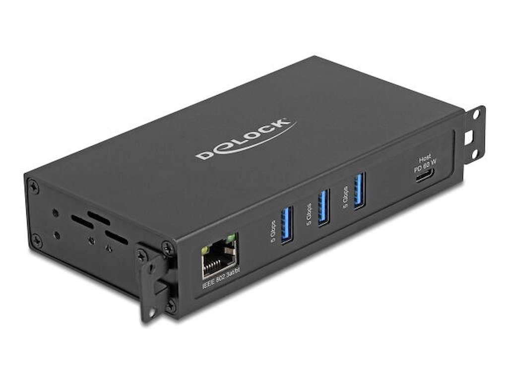 DeLOCK 64336 interface hub USB 3.2 Gen 1 (3.1 Gen 1) Type-C 5000 Mbit/s Sort