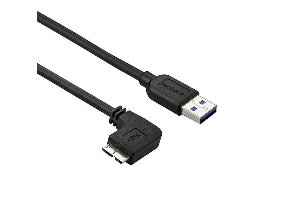 StarTech.com USB3AU2MLS USB-kabel USB 3.2 Gen 1 (3.1 Gen 1) 2 m USB A Micro-USB B Sort